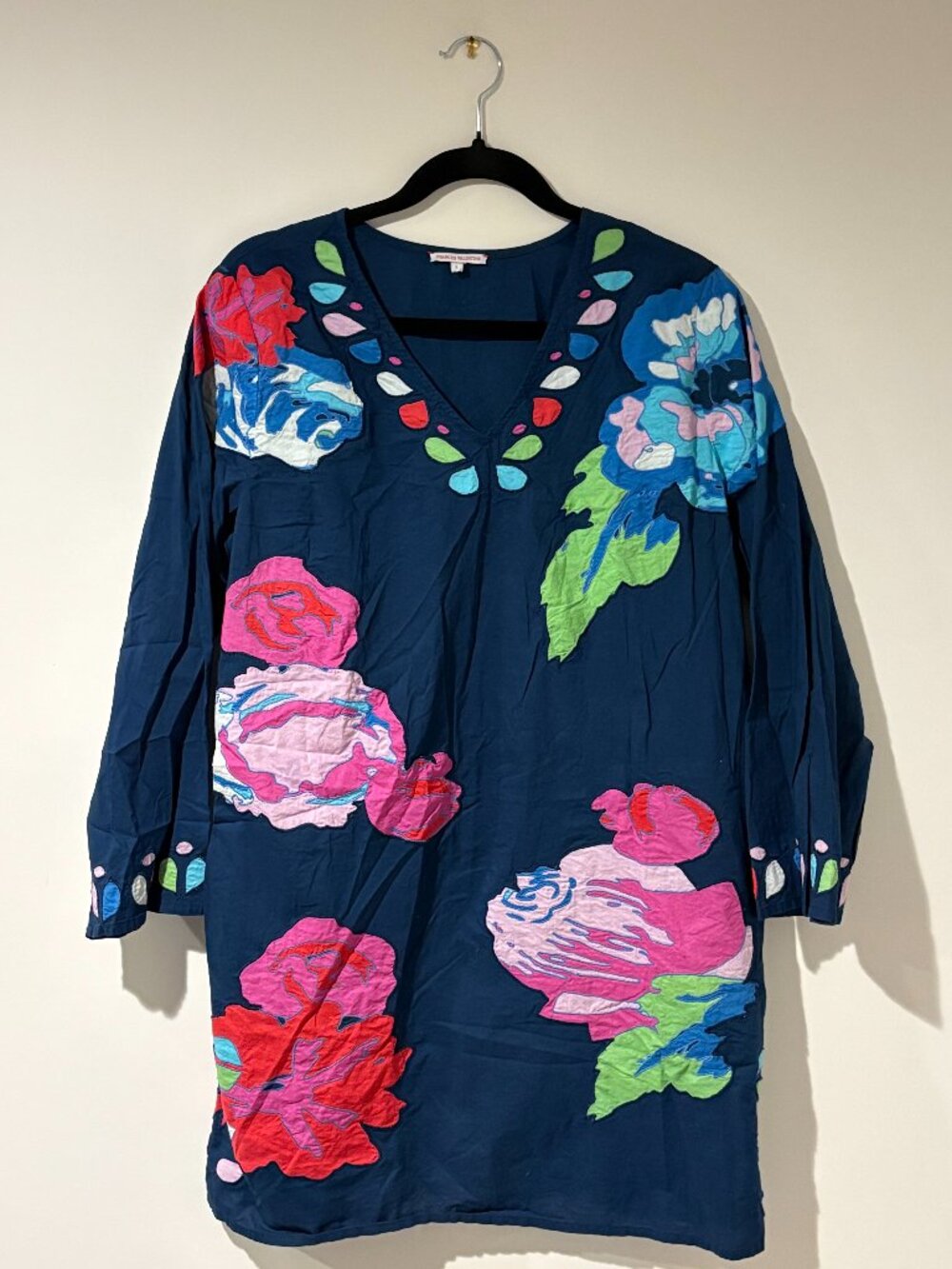 Frances Valentine Goldie Tunic Peony Garden